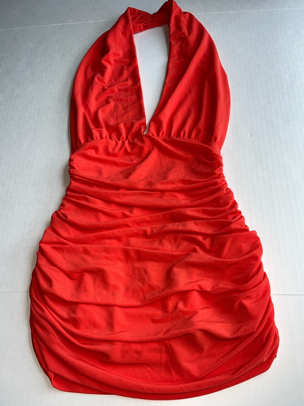 Norma Kamali Women’s Bill ruched halterneck One Piece Swimsuit S - Picture 15 of 15